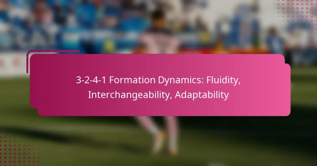 3-2-4-1 Formation Dynamics: Fluidity, Interchangeability, Adaptability