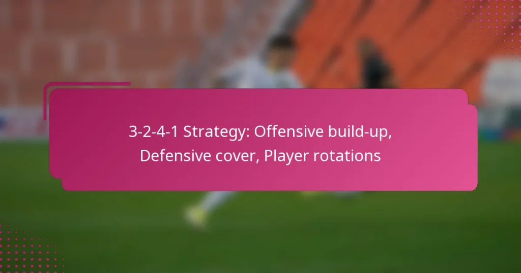 3-2-4-1 Strategy: Offensive build-up, Defensive cover, Player rotations