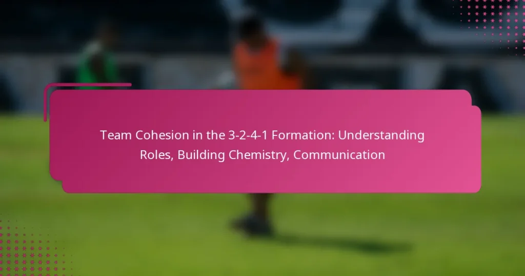 Team Cohesion in the 3-2-4-1 Formation: Understanding Roles, Building Chemistry, Communication